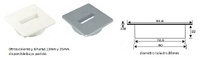 PASACABLES EXIT-KS 30.80 PLASTICO 93,6X93,6MM
