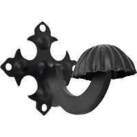 PERCHA FORJA PER05 70x70mm NEGRO