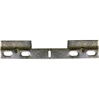 PLACA COLGADOR DOBLE CG21 130x30mm ZINCADO