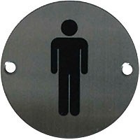 PLACA IDENTIFICATIVA HOMBRE PLP6 75mm IN