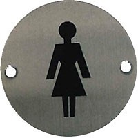 PLACA IDENTIFICATIVA MUJER PLP7 75mm IN
