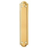 PLACA LIMPIEZA 777 LATON PATINADO