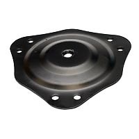 PLACA PATA PT06 M10 NEGRO
