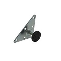PLACA TRIANGULO C/ROSCA PLC13 M10 ZINCADO