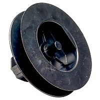 POLEA PLASTICO ESPIGA CINTA 18mm PR21 NEGRO