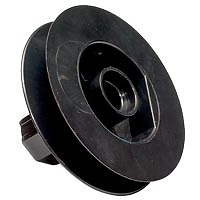 POLEA PLASTICO PARA RODAMIENTO CINTA 18mm PR21 NEGRO