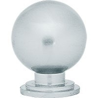 POMO ARMARIO BOLA PA10 28mm NIQUEL SATINADO