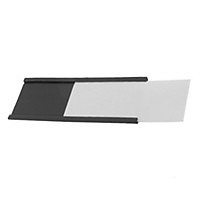 PORTAETIQUETAS MAGNETICO IM37 105x50mm NEGRO