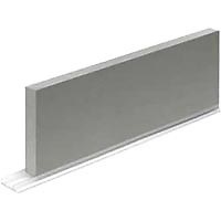 PROTECTOR ZOCALO MADERA PTR07 19mm TRANSPARENTE