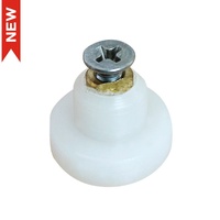 RODAMIENTO MAMPARA RD46 19mm BLANCO