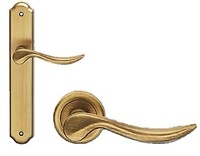 ROSETA Y PLACA CLASSIC CUERO PATINADO