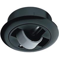RUEDA EMBUTIR FIJA RUM08 40mm NEGRO