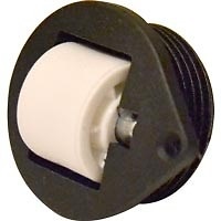 RUEDA EMBUTIR RUM1 22mm NEGRO