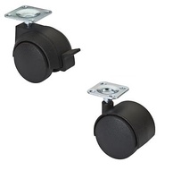 RUEDA PLACA  RUM03 NEGRO