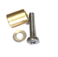 SEPARADOR PARA RODAMIENTO MAMPARA RD01 12mm LATONADO