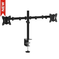 SOPORTE MONITOR DOBLE STV13 17"-32" NEGRO