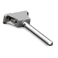 SOPORTE OCULTO TRIADE MAX REGULABLE PARA ESTANTES DE MÁXIMO 400 MM PARA EMBUTIR EN LA MADERA