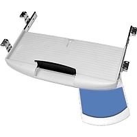 SOPORTE TECLADO CON BANDEJA STO01 BLANCO