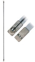 TENSOR ENDEREZADOR PUERTAS 2300MM PLATA BRILLO