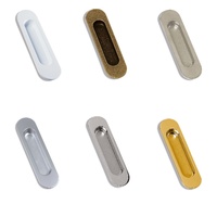 TIRADOR CAZOLETA NOE OVAL PARA EMBUTIR 150X40 MM ZAMAK