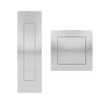 TIRADOR EMBUTIR MOD. ERIC RECTANGULAR Y CUADRADO ACERO INOX MATE