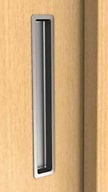 TIRADOR EMBUTIR MOD.TIFANY ZAMAK EFECTO INOX MATE
