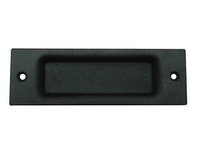 TIRADOR EMBUTIR RECTANGULAR PCR01 165x54mm NEGRO