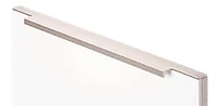 TIRADOR GOLA LINEAR PESTAÑA ALUMINIO EFECTO INOX               