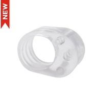 TOPE PUERTA MANILLA AMORTIGUADOR TP16 TRANSPARENTE