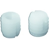 TUERCA EMBUTIR TRC04 M6x11x11mm NYLON BLANCO