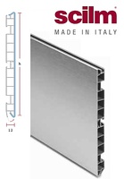 ZOCALO PVC-ALUMINIO SCILM