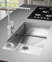 FREGADERO ACERO INOX JANSO BAJO ENCIMERA - COCINA Y BAÑO, interiorismo y  accesorios, 23.17 fregaderos - Alaybe Herrajes y Maquinaria para Madera